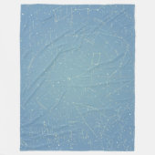 Star Chart Fleecedecke (Vorderseite)
