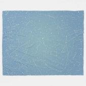Star Chart Fleecedecke (Vorderseite (Horizontal))