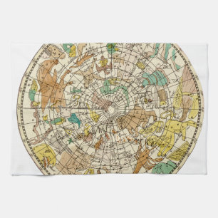 Star-Chart und Sternenkarte für den nördlichen Luf Handtuch