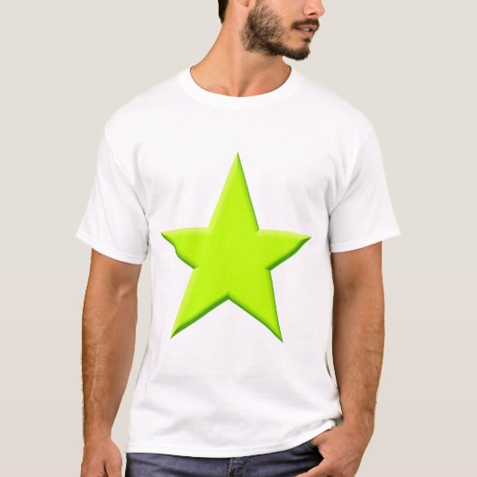 Star - Chartreuse T-Shirt (Vorderseite)
