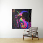 Star Child Tapestry Wandteppich (Beispiel (Horizontal))