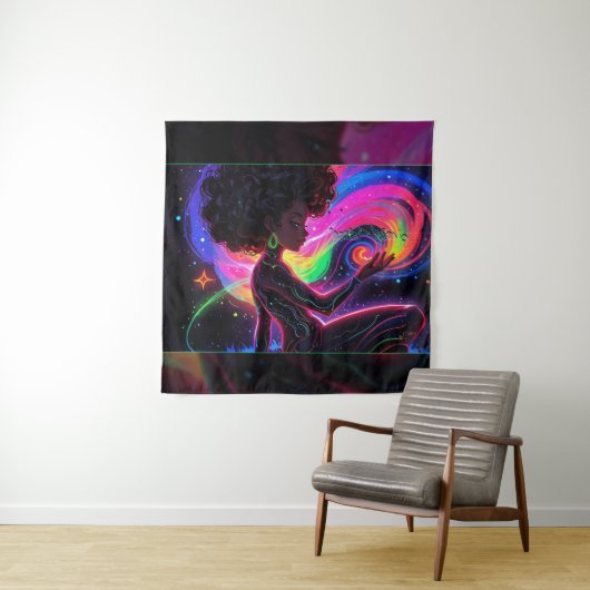 Star Child Tapestry Wandteppich (Beispiel)