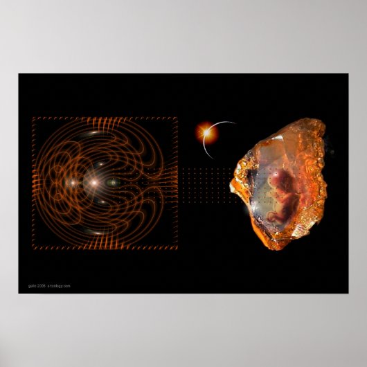 Star Child von Gregory Gallo Poster (Vorne)