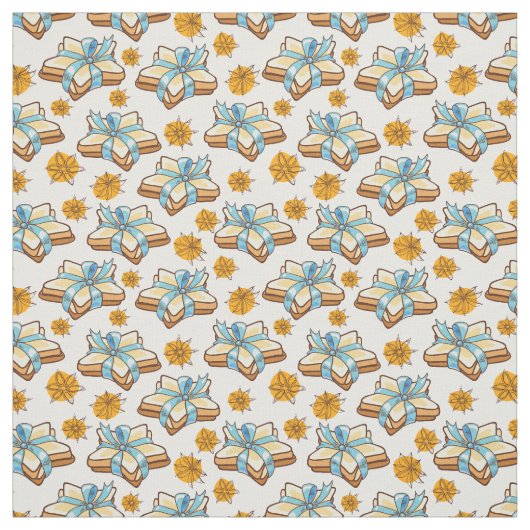 Star Christmas Cookie Muster Stoff (Muster)