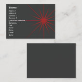 Star - Chubby Visitenkarte (Vorne/Hinten)