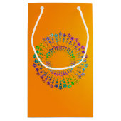 Star Circle farbige I + Ihr Backgr. Ideen Kleine Geschenktüte (Rückseite)