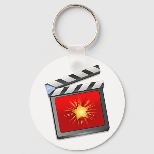 Star Clapper Board Schlüsselanhänger (Vorderseite)