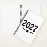 Star Class of 2027 Graduation Planer<br><div class="desc">* CONGRATS TO THE GRAD! * * Customize this day / week planner for the graduate weeks to come! * With colorful stickers, 60 pages and 12 months long. * Two size options to choose from (soft or hard cover). * Add text to the cover (and / or to the...</div>