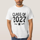 Star Class of 2027 Graduation T-Shirt (Vorderseite)