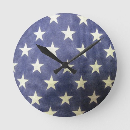 Star Clock Runde Wanduhr (Vorderseite)