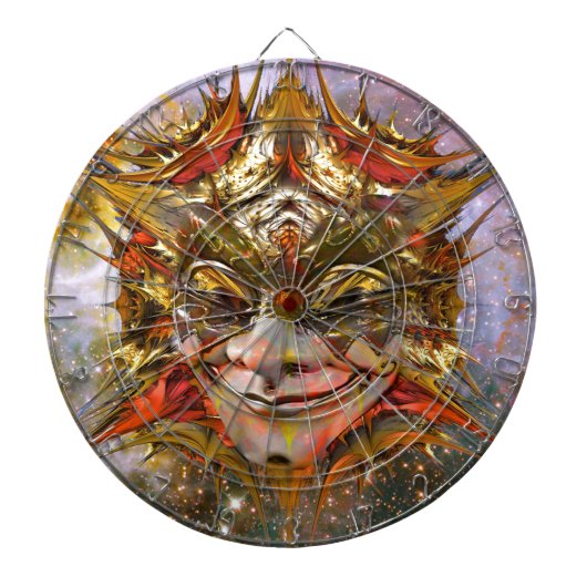 Star Clown Dartscheibe (vorne)