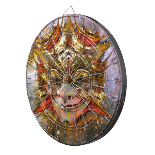 Star Clown Dartscheibe (Vorderseite rechts)