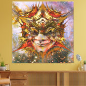 Star Clown Leinwanddruck (Insitu (Wohnzimmer))