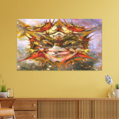 Star Clown Leinwanddruck (Insitu (Wohnzimmer))