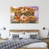 Star Clown Leinwanddruck (Insitu (Schlafzimmer))