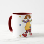 Star Clown-Tasse Tasse (Vorderseite Links)