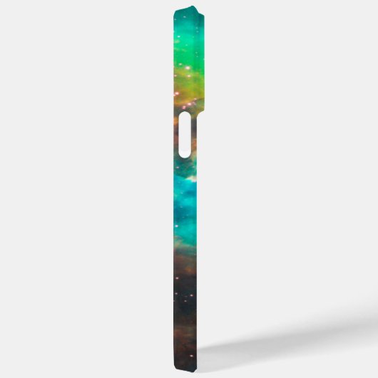 Star Cluster Aqua Om Symbol Case-Mate iPhone Hülle (Rückseite / Rechts)