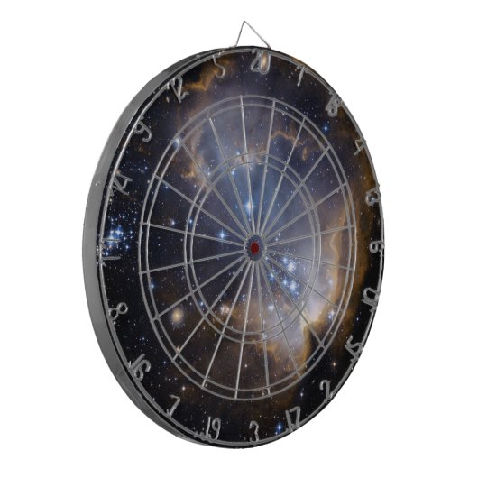 Star Cluster N90 Hubble Space Dartscheibe (Vorderseite Links)