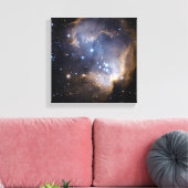 Star Cluster N90 Hubble Space Leinwanddruck (Insitu (Wohnzimmer))