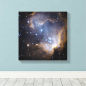 Star Cluster N90 Hubble Space Leinwanddruck (Insitu (Holzboden))