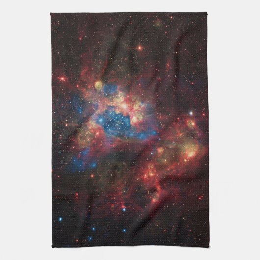 Star Cluster NGC 1929 Geschirrtuch (Vertikal)