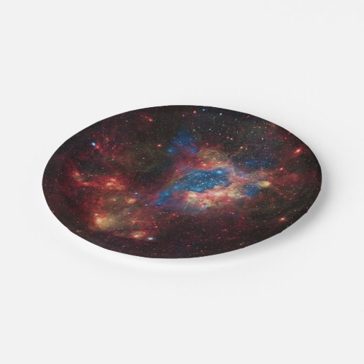 Star Cluster NGC 1929 Pappteller (Schrägansicht)