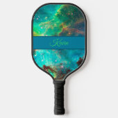 Star Cluster NGC 2074 in Cosmic Cloud Ihr Name Pickleball Schläger (Vorderseite)