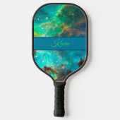 Star Cluster NGC 2074 in Cosmic Cloud Ihr Name Pickleball Schläger (Rückseite)