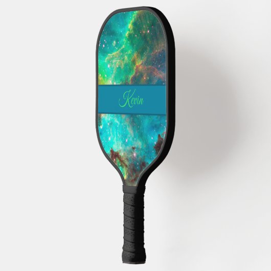 Star Cluster NGC 2074 in Cosmic Cloud Ihr Name Pickleball Schläger (Links)