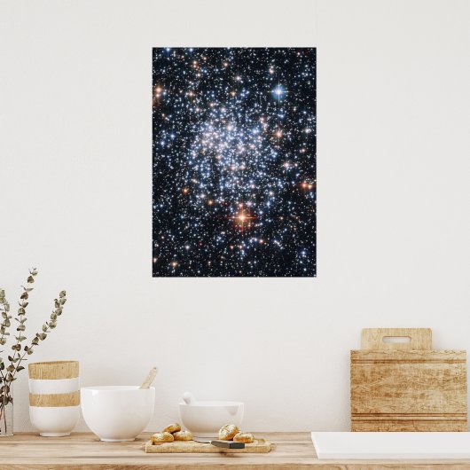 Star Cluster NGC 265 Poster (Küche)