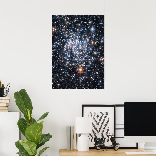 Star Cluster NGC 265 Poster (Heimbüro)