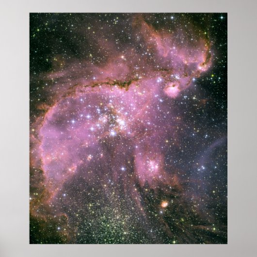 Star-Cluster NGC 346. Poster (Vorne)