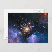 Star Cluster NGC 3603 (Hubble) Postkarte (Vorne/Hinten)