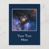 Star Cluster NGC 3603 (Hubble) Postkarte (Vorderseite)