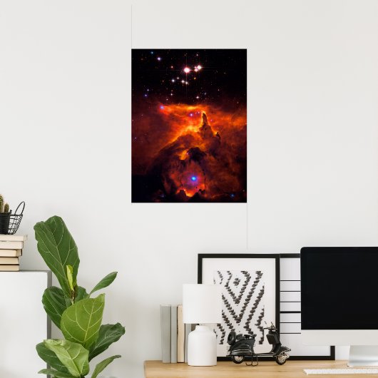 Star Cluster Pismis 24 Schönheit im Weltraum Poster (Heimbüro)