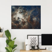 Star Cluster Poster (Heimbüro)