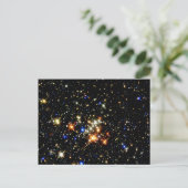 Star Cluster Postkarte (Stehend Vorderseite)