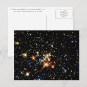 Star Cluster Postkarte (Vorne/Hinten)