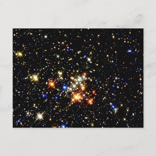 Star Cluster Postkarte (Vorderseite)