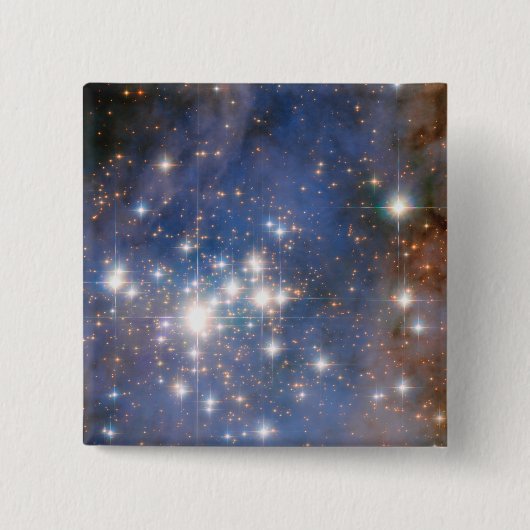 Star Cluster Trumpler 14. Button (Vorderseite)