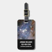 Star Cluster Trumpler 14. Gepäckanhänger (Vorderseite vertikal)