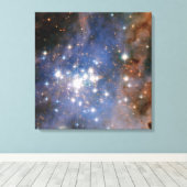 Star Cluster Trumpler 14. Leinwanddruck (Insitu (Holzboden))