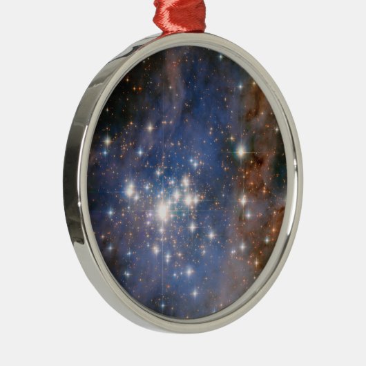 Star Cluster Trumpler 14. Ornament Aus Metall (Rechts)