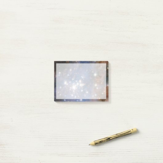 Star Cluster Trumpler 14. Post-it Klebezettel (Auf Schreibtisch)