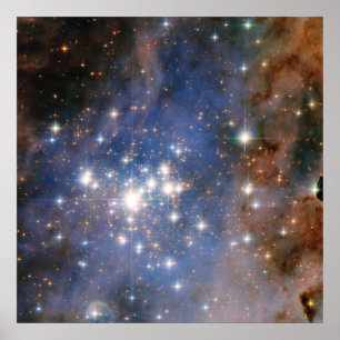Star Cluster Trumpler 14. Poster