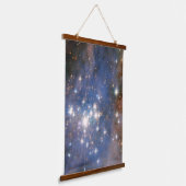 Star Cluster Trumpler 14. Wandteppich Mit Holzrahmen (Gewinkelt)