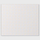 Star Confetti (Pastel) Geschenkpapier (Flach)