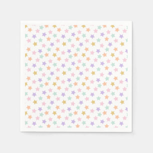 Star Confetti (Pastel) Serviette