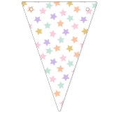 Star Confetti (Pastel) Wimpelkette (Zweite Fahne)