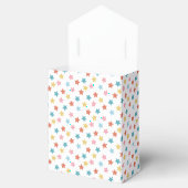 Star Confetti (Retro Blue) Geschenkschachtel (Geöffnet)